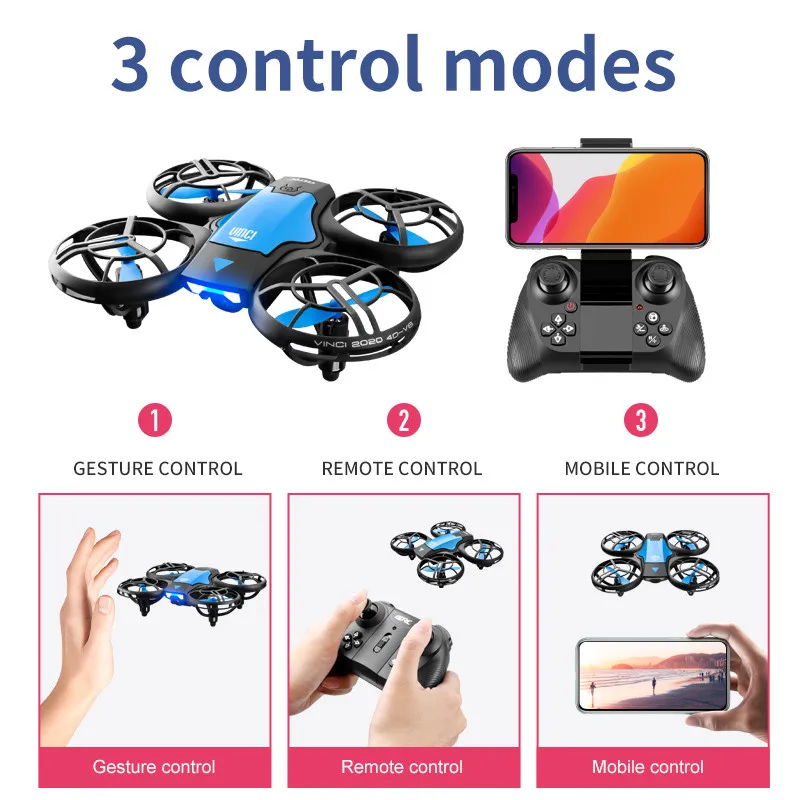 V8 Neue Mini-Drohne 4K Profess – Drone Controller Screen Bewertung und Preis