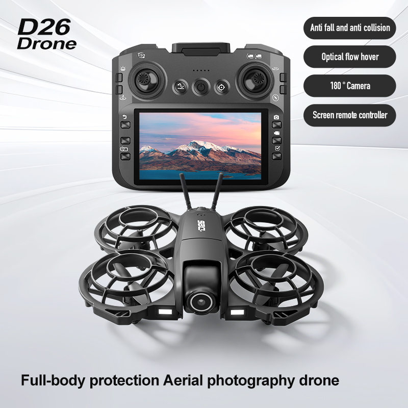 D26 Drohne 4K Luftbild-HD 180  – Drone Controller Screen Bewertung und Preis