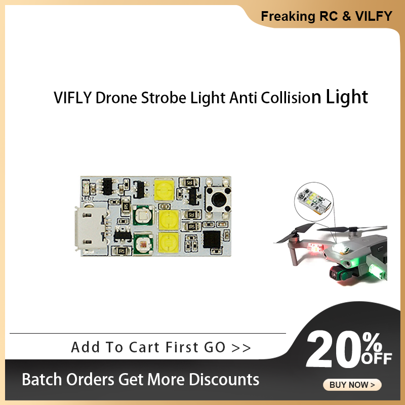 VIFLY Drohnen-Blitzlicht, Anti – Drone Strobe Light Bewertung und Preis