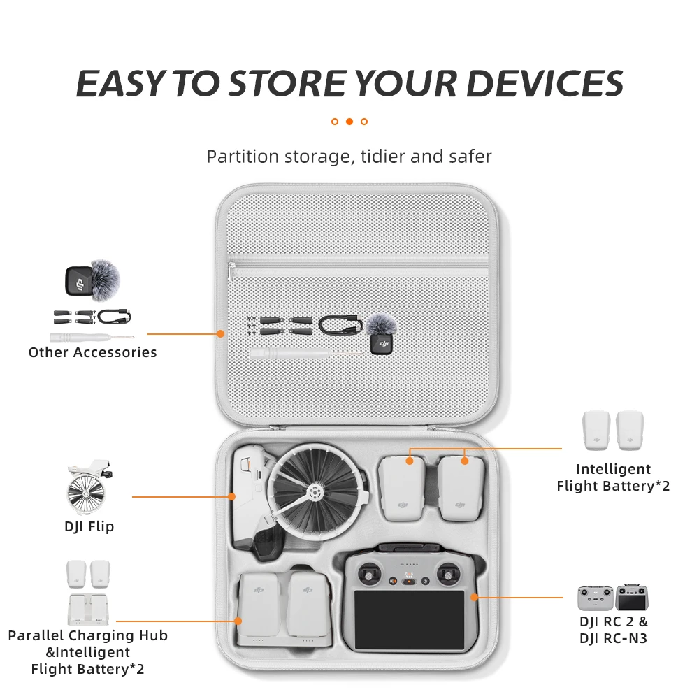 Schultertasche für DJI Flip RC – Drone Hard Shell Case Bewertung und Preis