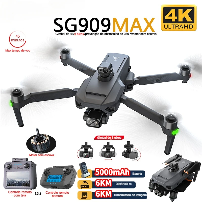 ZLL SG909 SG909MAX Professione – Drone Controller Screen Bewertung und Preis